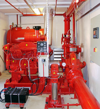 Монтаж систем противопожарного водоснабжения