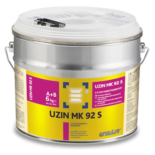 Двухкомпонентный полиуретановый клей для паркета UZIN МК 92 S Уцин