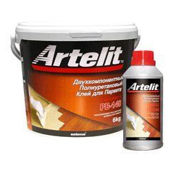 Клей Artelit PB 140 Артелит для паркета двухкомпонентный полиуретан 10кг