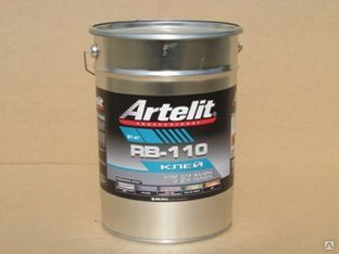 Клей для паркета Artelit RB 110 Артелит каучуковый 21 кг 