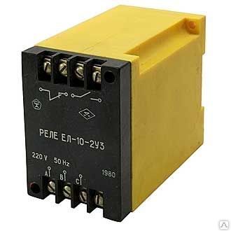 Реле контроля фаз ЕЛ-11, межфазное напряжение 220В/50Гц.