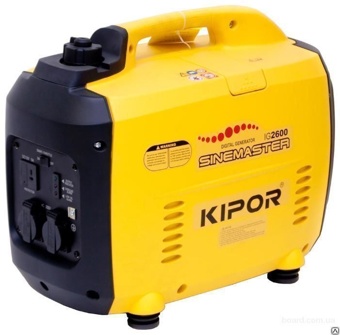 Генератор бензиновый IG2600 KIPOR аналог ti2600 2.6 кВт однофазный