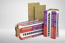 Каменная вата Техноблок Стандарт 130мм (в уп.2,16м2) плотность 45кг/м3 ...