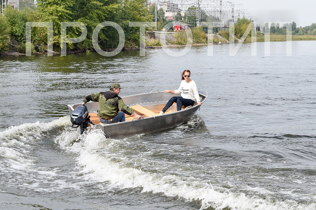 Алюминиевая лодка Legant ALUMAX-355, цена в Екатеринбурге от компанииСтекловолокно