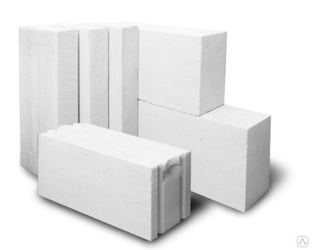 Блок стеновой  из ячеистого бетона автоклавного твердения D500 625*75*250мм 