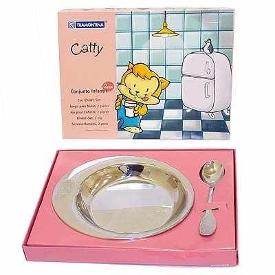 Набор детских столовых предметов CATTY МЕТ 876-039