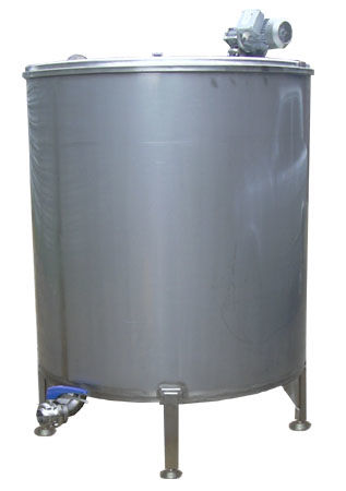 Ванна (технологическая пищевая емкость-резервуар с мешалкой) ИПКС-053-1000М(Н)