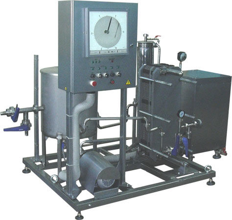 Комплект оборудования для пастеризации (пастеризатор-охладитель молока) ИПКС-013-1500