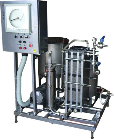 Комплект оборудования для пастеризации (пастеризатор-охладитель молока) ИПКС-013-500