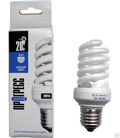 Лампа энергосберегающая 30W/ 840 Е27 (PR-CFL/1) (1750Лм) Пр.