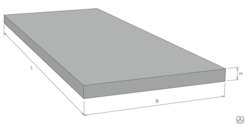 Плита перекрытия п24д 5