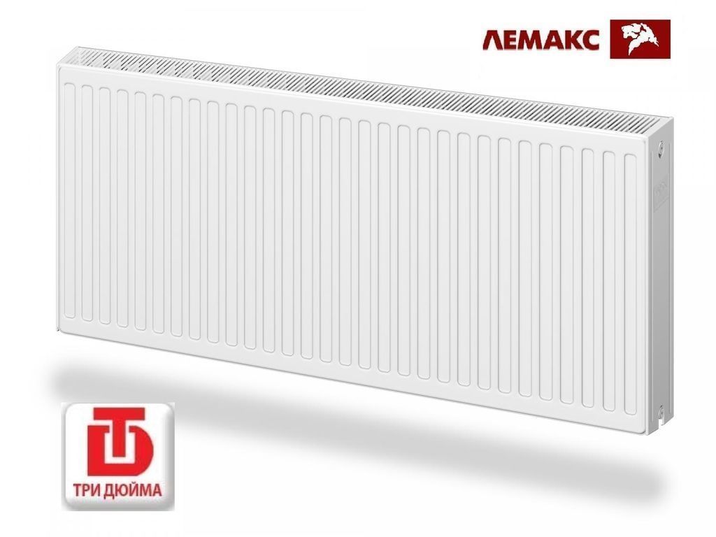 Радиатор отопления стальной Лемакс/LEMAX тип 22/500/1000 боковое  подключение, цена в Ростове-на-Дону от компании Три дюйма