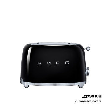 Тостер на 2 ломтика, черный SMEG TSF01BLEU