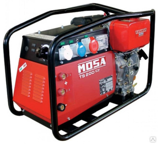 Универсальный бензиновый сварочный агрегат MOSA TS 200 BS/CF 