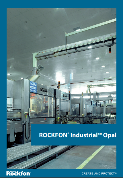 Плита потолочная Rockfon Industrial (Индастриал) Opal