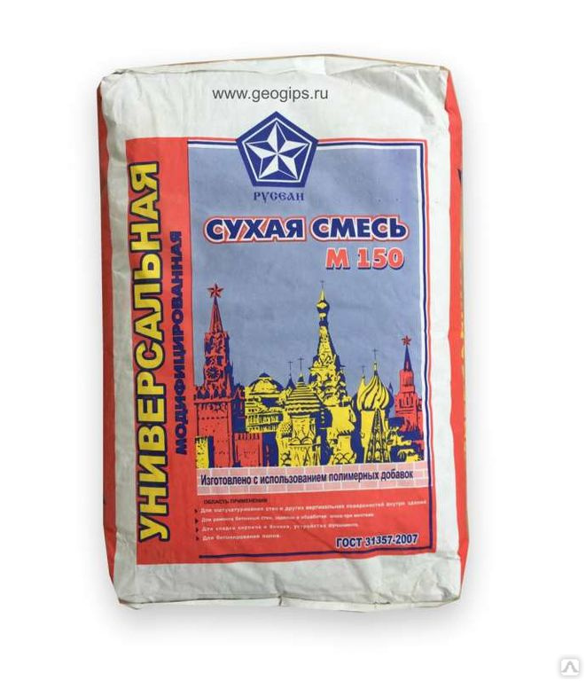 Сухая смесь универсальная М-150 Премиум (40 кг) купить за 250 руб ...