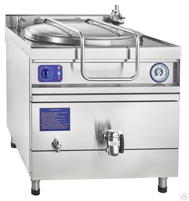 Котел пищеварочный электрический КПЭМ-100/9Т (100 литров) Абат (Abat ...