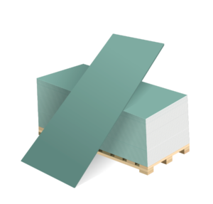 Гипсокартон (строительная плита) 12,5x1200x2500мм влагостойкий
