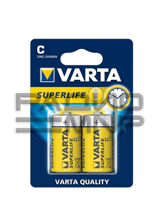 Элемент питания R14 Varta Superrlife (2)