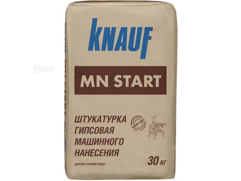 Штукатурка Knauf МN Start, сухая для механизированного нанесения 30 кг