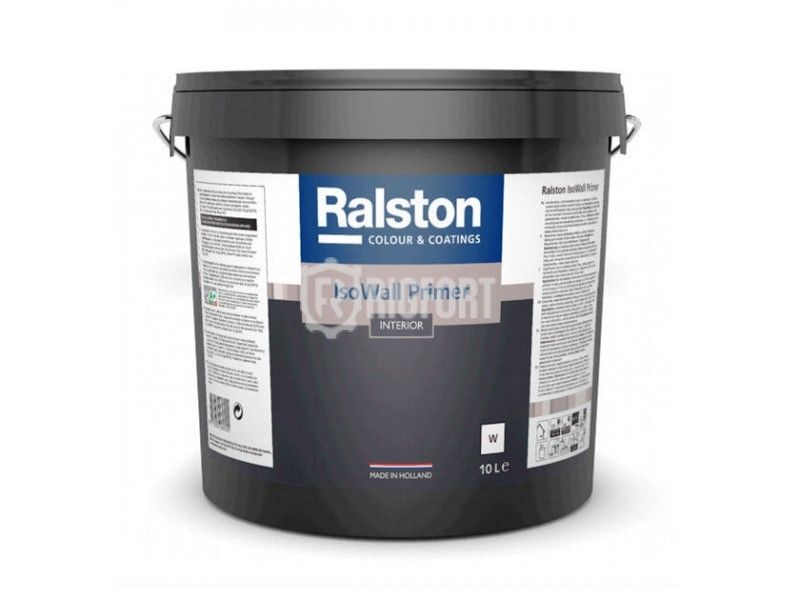 Грунт изолирующий Ralston IsoWall Primer Interior/Exterior, 10 литров