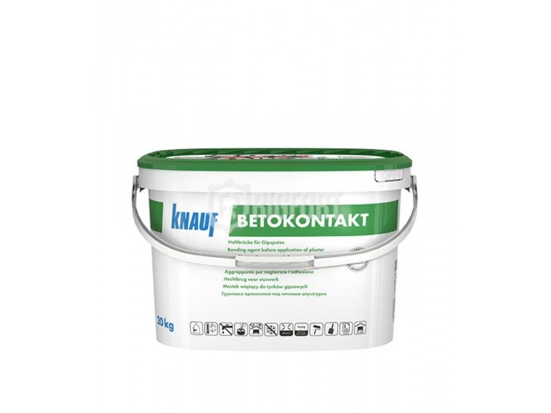 Грунтовка Knauf Betokontakt, для слабовпитывающих оснований 20 кг
