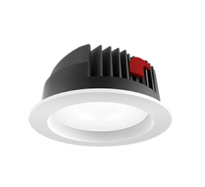 Светильник ВАРТОН DL-PRO круглый встраиваемый 52Вт 6500K IP65 Ø226 белый светодиодный Downlight для офисных помещений