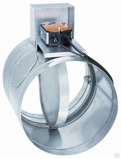 Клапан огнезадерживающий КВП-60-НО-500х300 ЭМ (220) с эл. магнит. приводом 