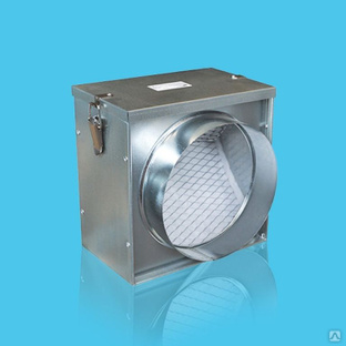Фильтр для вентиляции ФВ-100 EU4, кассетный для круглых каналов в корпусе