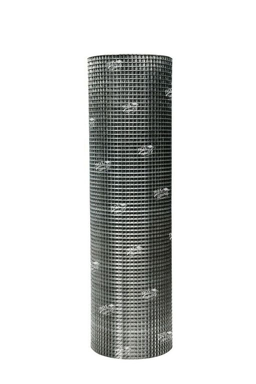 Сетка стальная сварная оцинкованная, 1х25м/50 м, ячейка 25х50 мм, D=1,8 мм