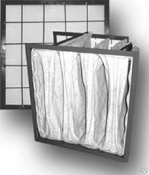 Фильтр для вентиляции ячейковые складчатые ФяС ФТОВ, цена в ...