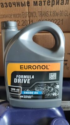 Моторное масло Euronol Drive Formula 10w-40 SN 4л.