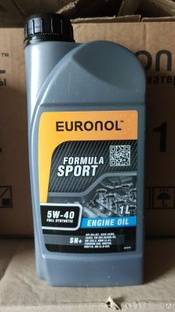 Масло моторное Euronol Sport Formula 5w-40 SN+ 1л. 