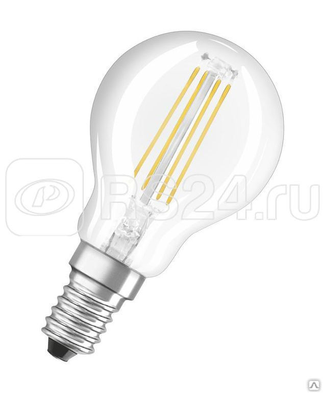 Лампа светодиодная филаментная LED STAR CLASSIC P 60 5W/840 5Вт шар 4000К
