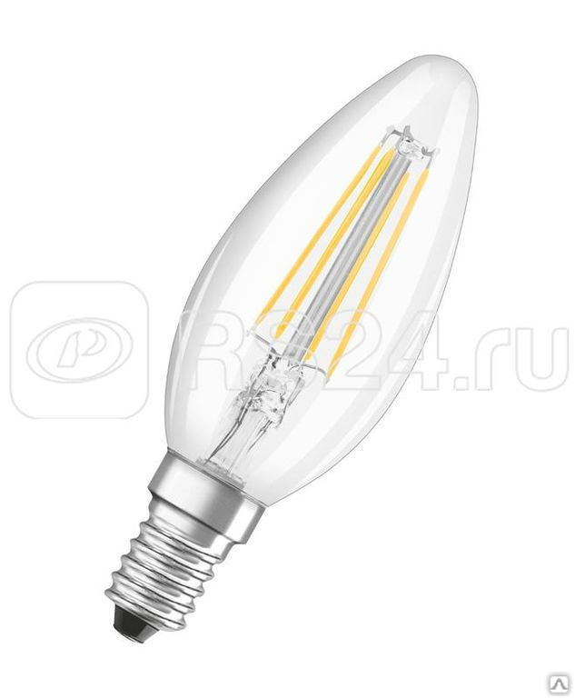 Лампа светодиодная филаментная LED STAR CLASSIC B 60 5W/827 5Вт свеча 2700К