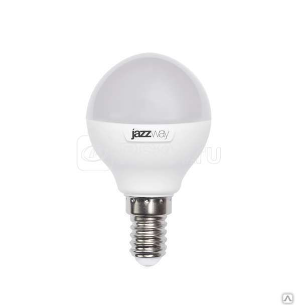 Лампа светодиодная PLED-SP-G45 7Вт шар 3000К тепл. бел. E14 540лм 230В