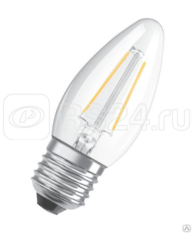 Лампа светодиодная филаментная LED STAR CLASSIC B 60 5W/827 5Вт свеча