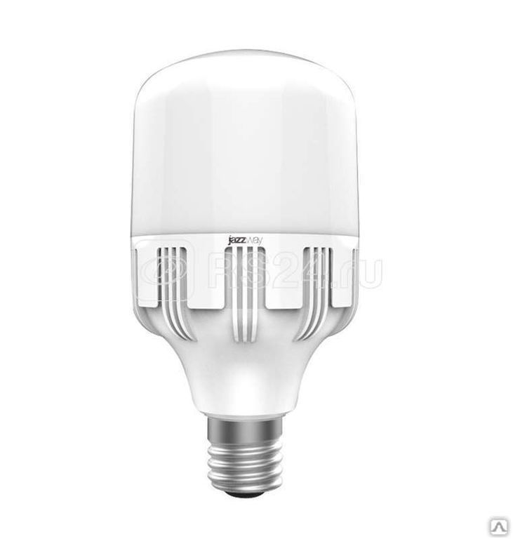 Лампа светодиодная PLED-HP-T120 40Вт 6500К холод. бел. E27/ E40 (Переходник