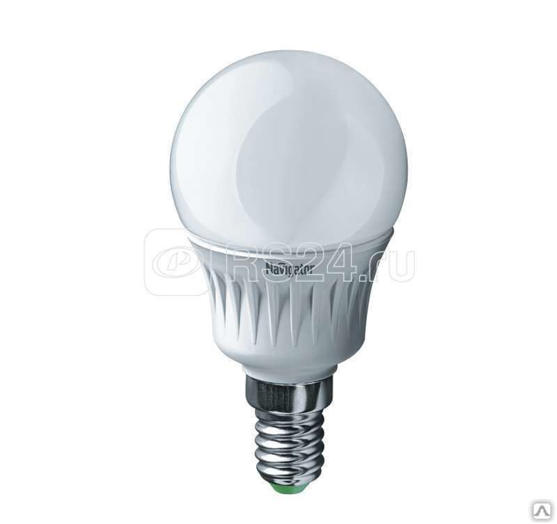 Лампа светодиодная 94 478 NLL-P-G45-5-230-4K-E14 5Вт шар 4000К бел. E14