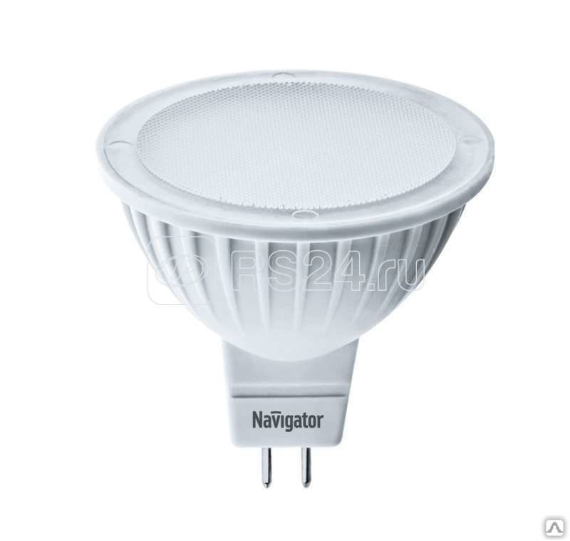 Лампа светодиодная 94 263 NLL-MR16-5-230-3K-GU5.3 5Вт 3000К тепл. бел.