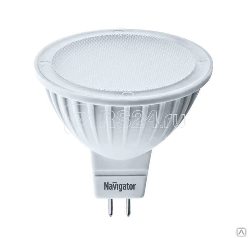 Лампа светодиодная 94 262 NLL-MR16-5-12-3K-GU5.3 5Вт 3000К тепл. бел. GU5.3