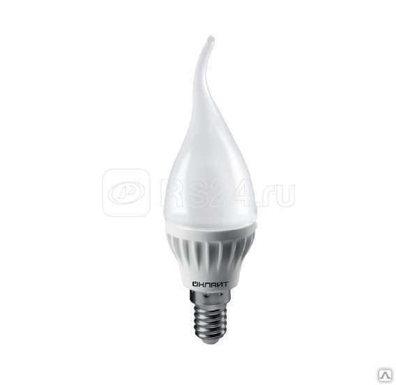 Лампа светодиодная 71 620 OLL-FC37-6-230-2.7K-E14-FR 6Вт свеча на ветру