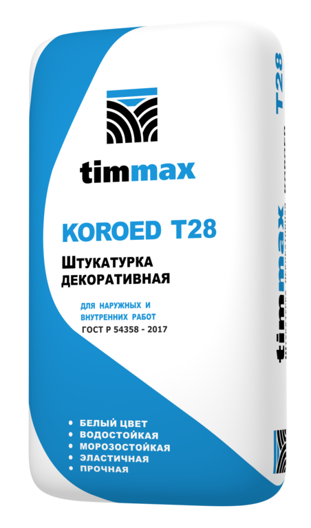 Штукатурка декоративная Timmax Koroed T28
