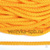 Шнур полиэфирный 5 мм, 200 м, универсальный, с сердечником, желтый #1