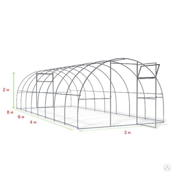 Каркас Теплицы Купить Новосибирск