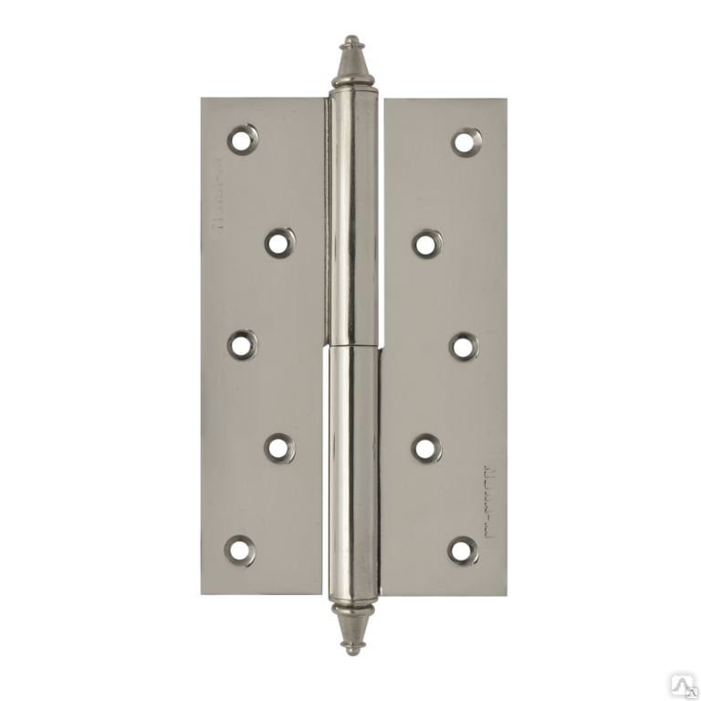 Петля дверная НОРА-М 610-5" (хром) левая