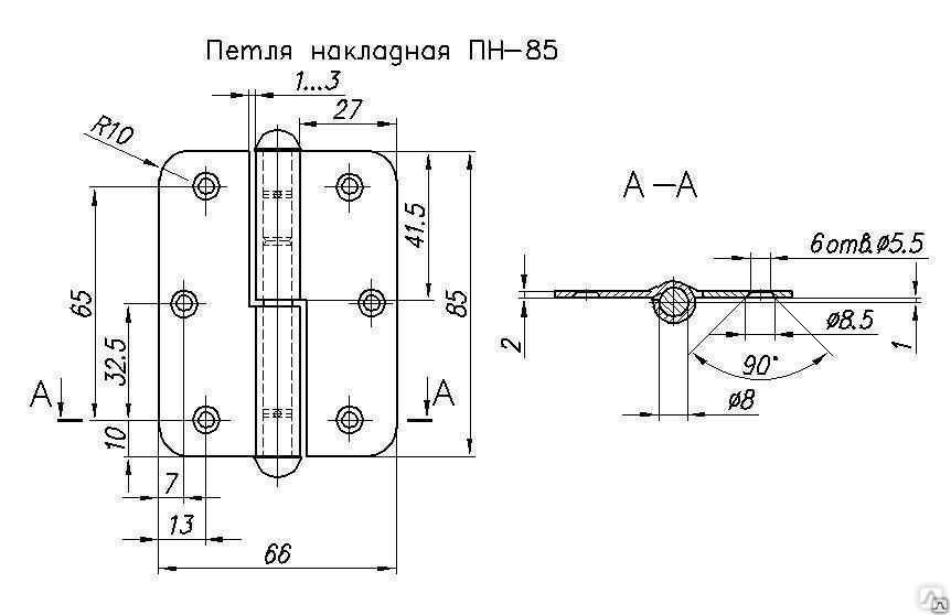 Пн5 40 чертеж