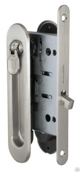 Набор для раздвижных дверей ARMADILLO SH011-BK SN-3 Матовый никель