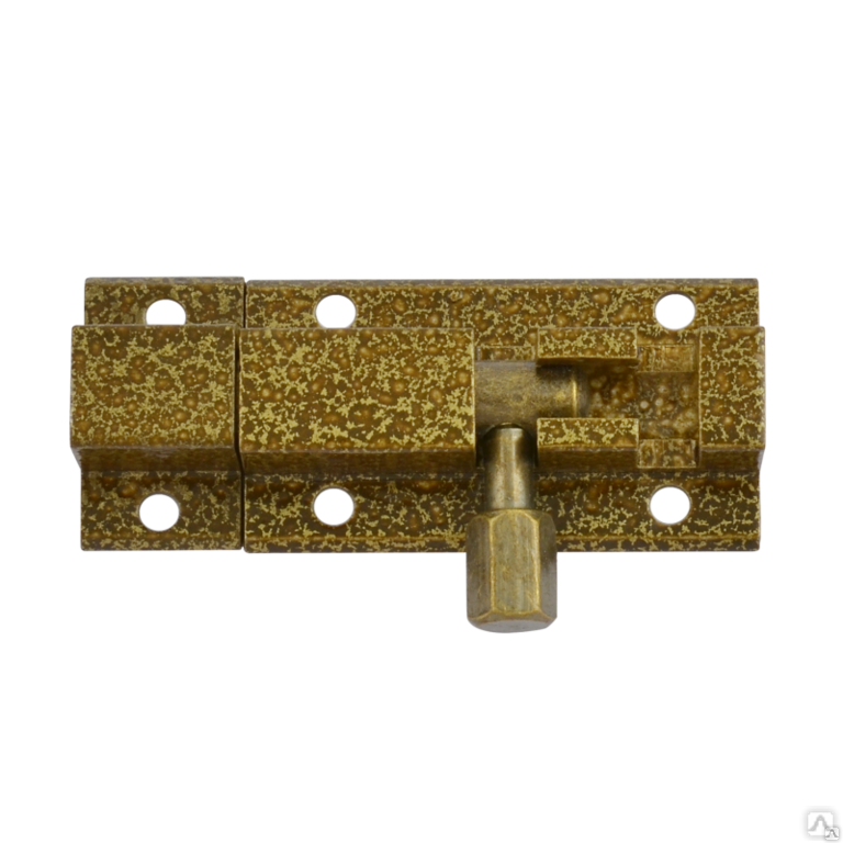 Шпингалет НОРА-М 501-50 (старая бронза)