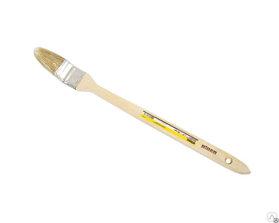 Кисть радиаторная Бибер (31172) деревянная ручка 38 мм уп=12шт